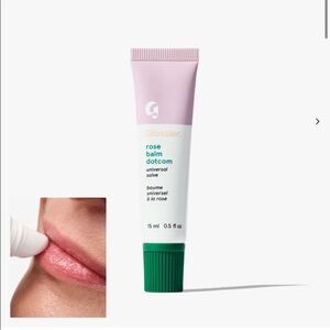NEW Glossier rose balm dotcom